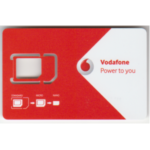 Vodafone ポルトガル SIMフリー用データSIMカード