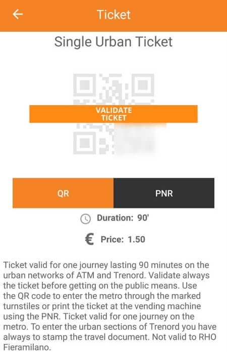 ミラノ 地下鉄 メトロ トラム アプリ チケット 切符