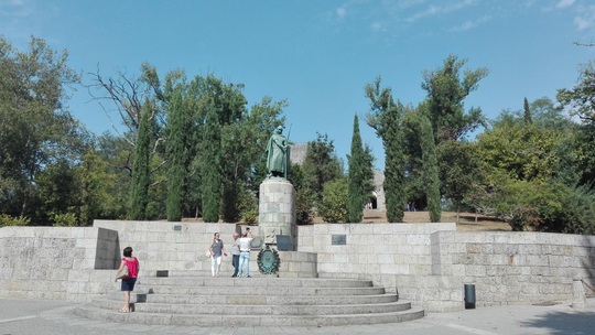 アフォンソ1世の像