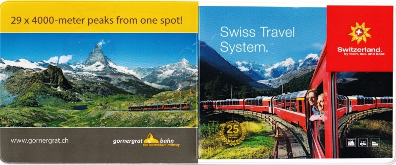 最新版 スイス旅行にお得な鉄道パス トラベルパス ハーフフェアカード 徹底ガイド