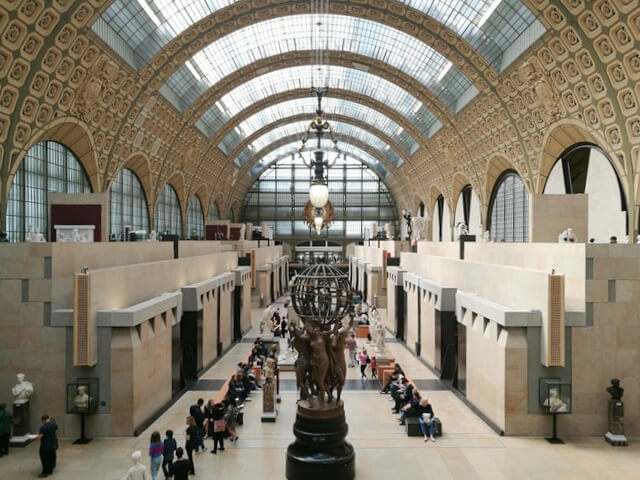 パリ オルセー美術館 館内