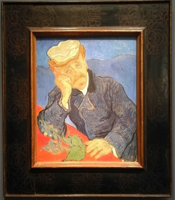 オルセー美術館 ゴッホ『ガシェ博士の肖像』