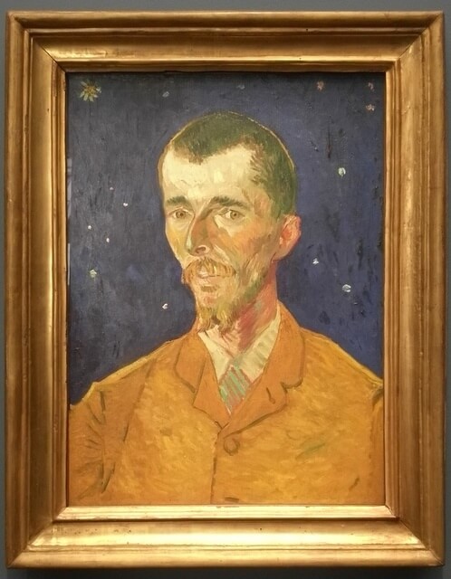 オルセー美術館 ゴッホ『ウジェーヌ・ボックの肖像』