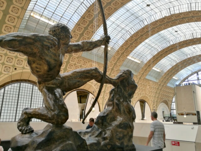 オルセー美術館 ブールデル『弓を射るヘラクレス』