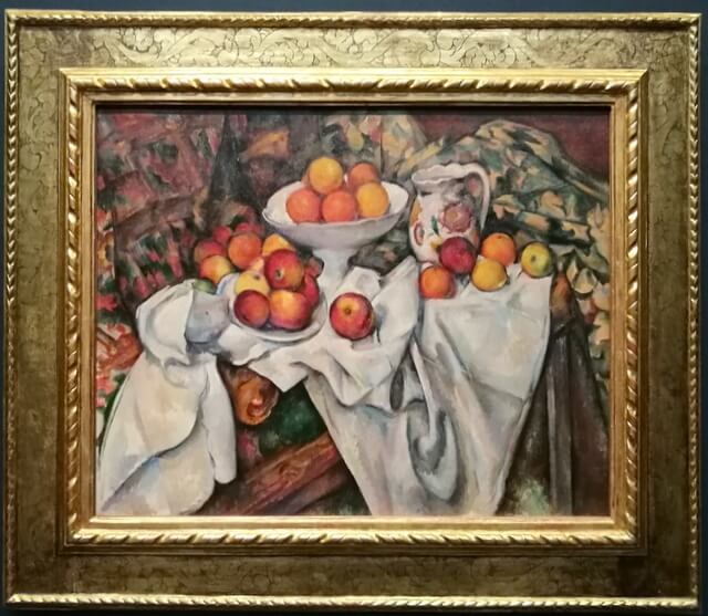 オルセー美術館 セザンヌ『リンゴとオレンジ』