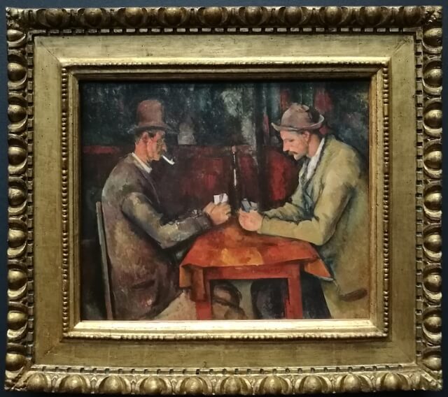 オルセー美術館 セザンヌ『カード遊びをする人々』
