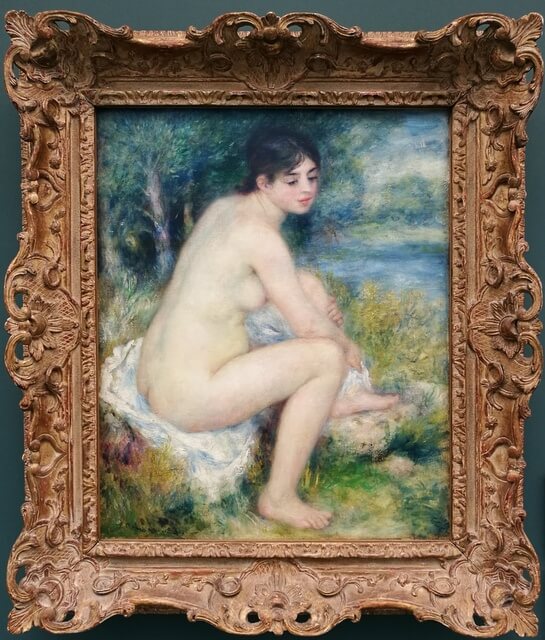 オランジュリー美術館 Musée de l'Orangerie ルノワール『風景の中の裸婦』