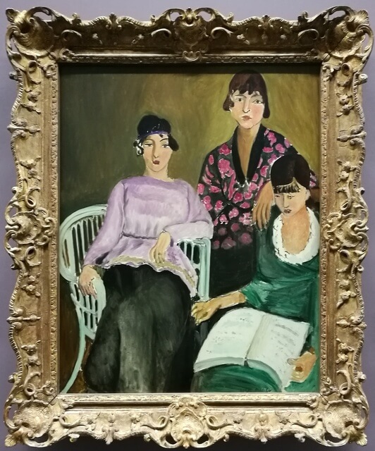 オランジュリー美術館 Musée de l'Orangerie アンリ・マティス『三姉妹』