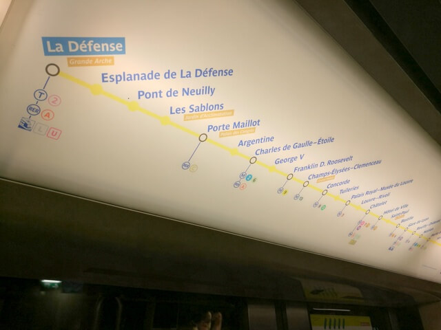 パリ メトロ 地下鉄 RER チケット 切符 乗り方