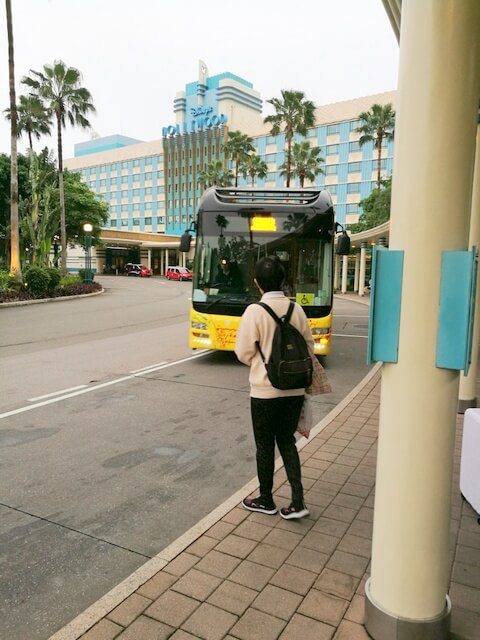 hongkong disney hollywood hotel 香港 ディズニー・ハリウッド・ホテル シャトルバス