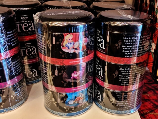 パリ ディズニーランド グッズ ショップ お土産 不思議の国のアリス・紅茶(3缶セット)