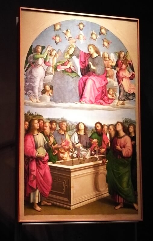 バチカン美術館 聖母戴冠