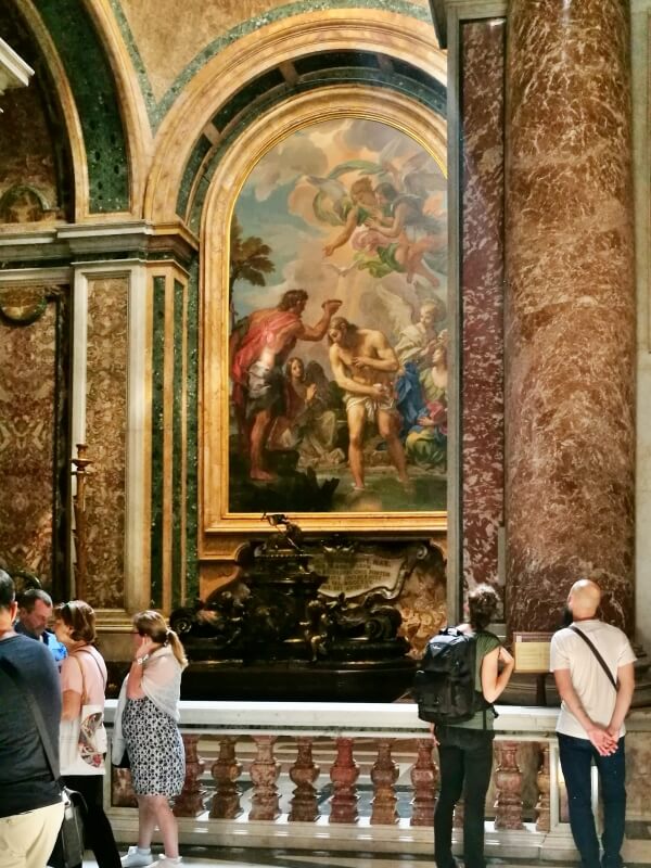 サン・ピエトロ大聖堂 洗礼堂