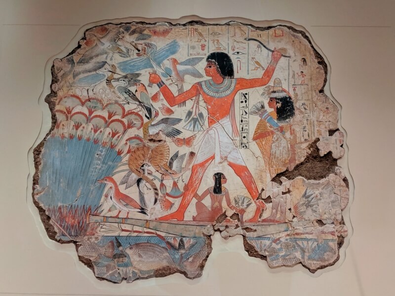 大英博物館 ネバムンの墓の壁画