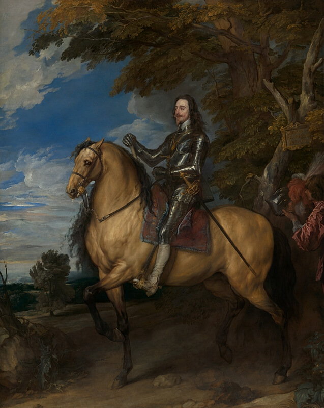 ロンドン ナショナル・ギャラリー チャールズ1世の騎馬像
