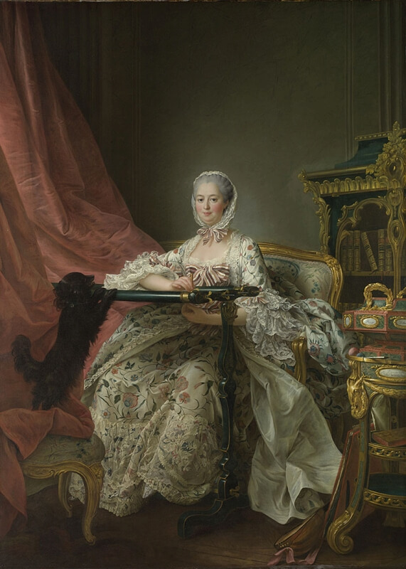 ロンドン ナショナル・ギャラリー ポンパドゥール夫人の肖像