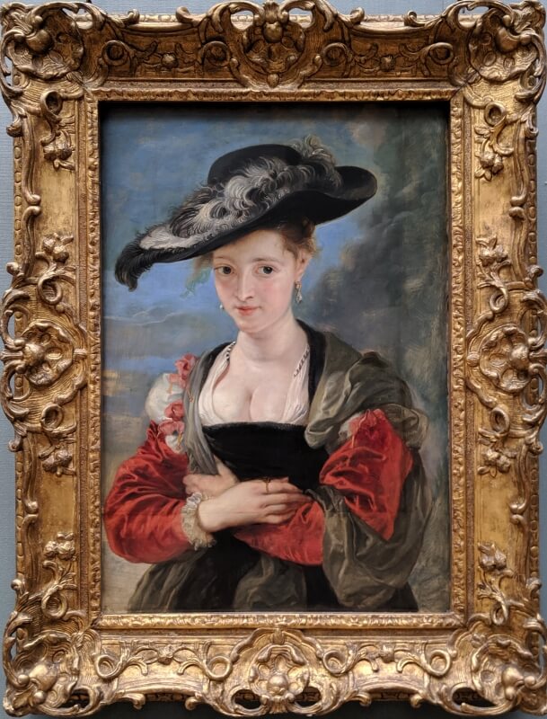 ロンドン ナショナル・ギャラリー スザンナ・ルンデンの肖像画