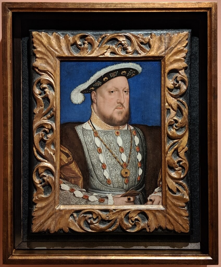 ティッセン・ボルネミッサ美術館 ヘンリー8世の肖像