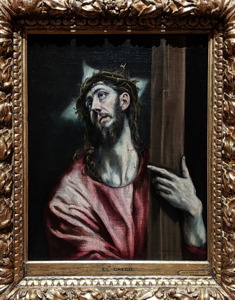 ティッセン・ボルネミッサ美術館 十字架を持つキリスト