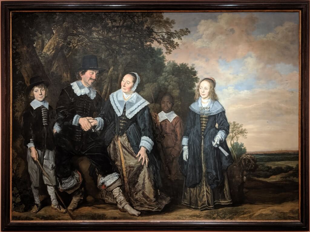 ティッセン・ボルネミッサ美術館 風景の中の家族