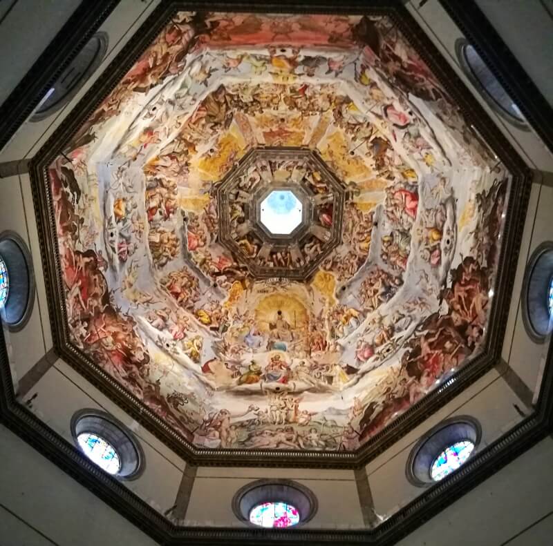 フィレンツェ ドゥオーモ クーポラの天井画『最後の審判』