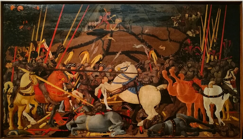 ウフィツィ美術館 サン・ロマーノの戦い