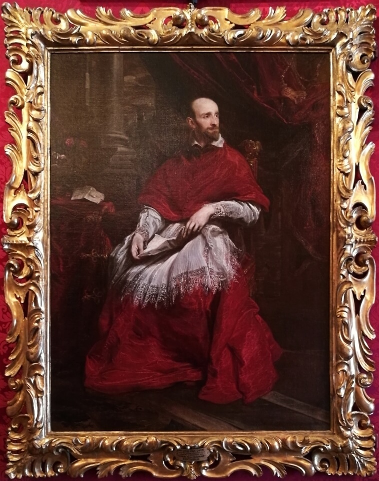 ピッティ宮殿 パラティーナ美術館  グイド・ベンティヴォーリオ枢機卿の肖像