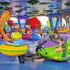 Alien Swirling Saucers